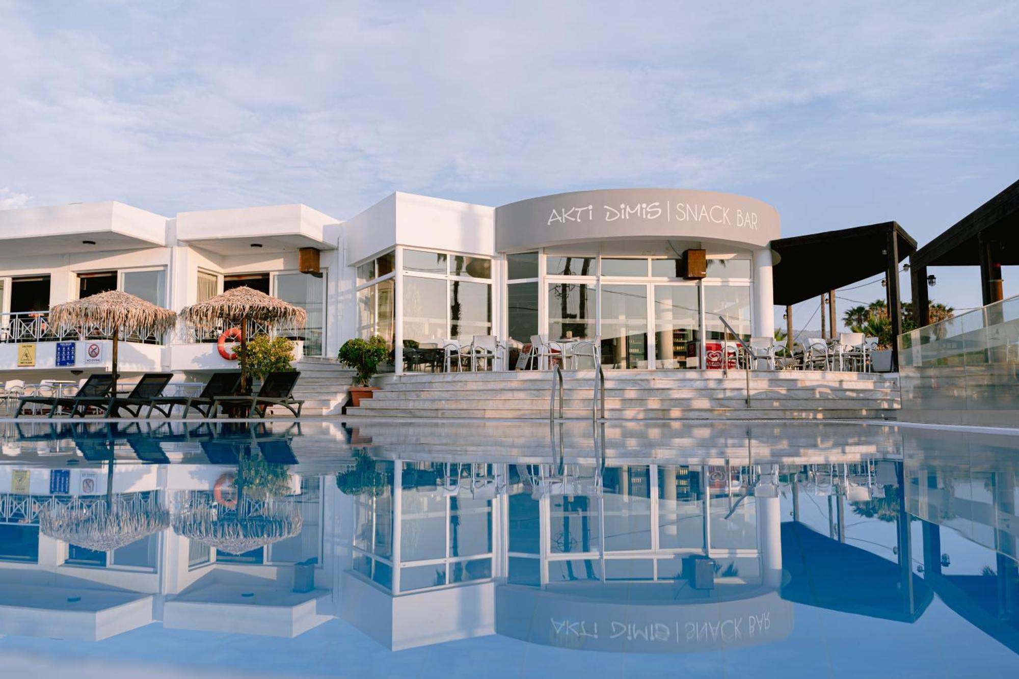 Akti Dimis Hotel Tigkaki  Ngoại thất bức ảnh